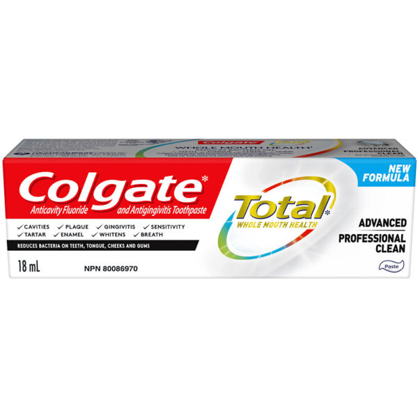 18ml box of Colgate Total Advanced Pro Clean