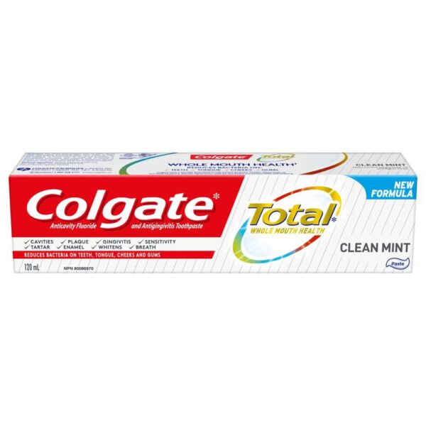 120ml box of colgate total clean mint
