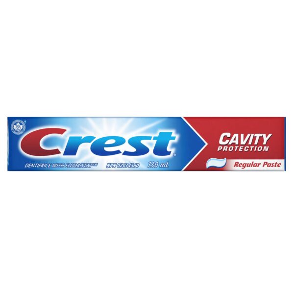 Box of Crest Cavity Protection Toothpaste
