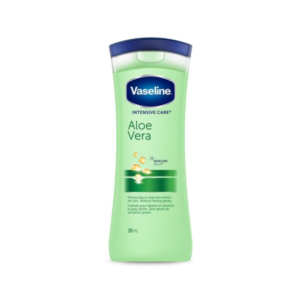 Bottle of Vaseline Aloe Vera Lotion