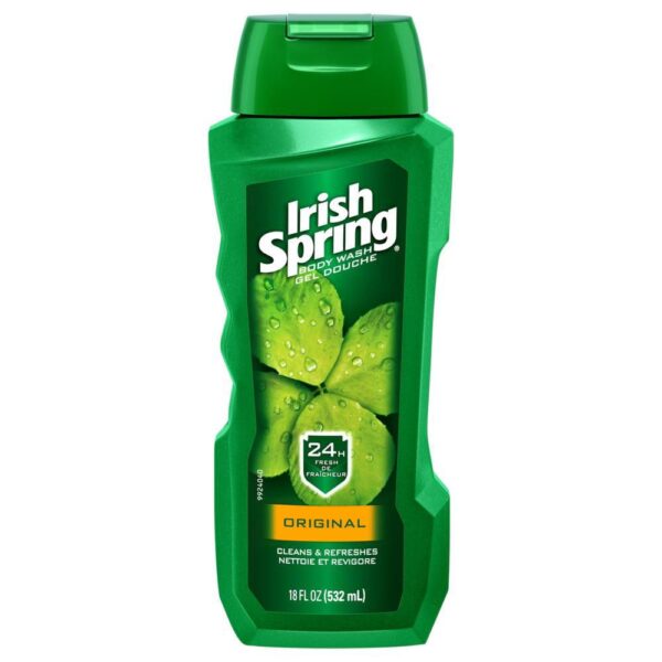 Bottle of Irish Spring Body Wash