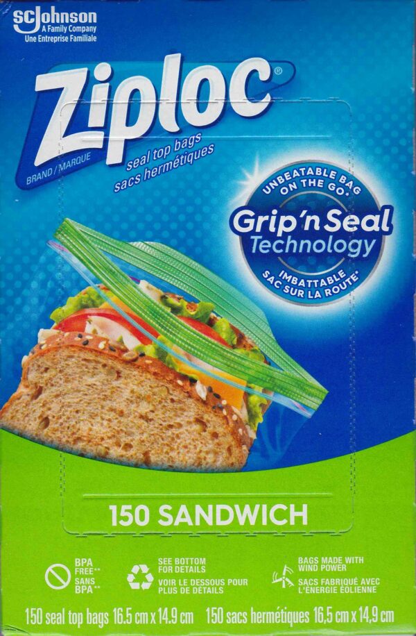 Ziploc Sandwich bags